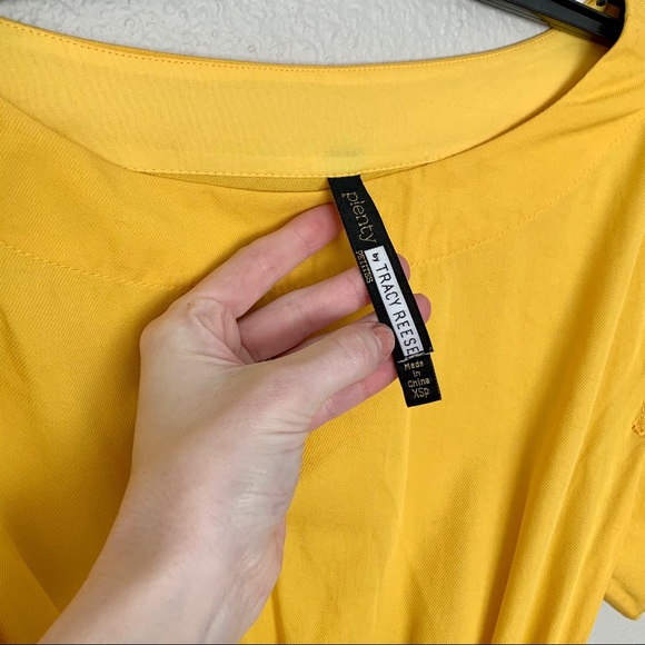 Anthropologie Yellow Ivetta Tie Sleeve Dress - Picture 4 of 8